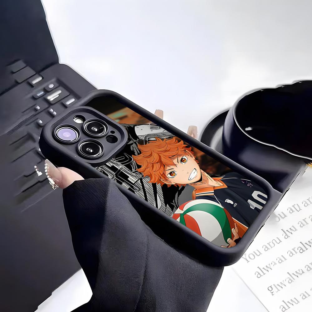 Haikyuu Hinata Shoyo Phone Case For IPhone 17 Pro Max 15 Pro 16 14 Plus 12 13 Mini 11 Pro Shockproof Soft Cover