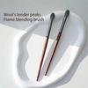 1 Peça Pincel para Mechas Flamejantes Pincel de Lã para Sombra de Olhos Pincel para Sombra do Nariz Pincel de Maquiagem com Pelo Animal Pincel para Iluminador Ferramentas de Maquiagem