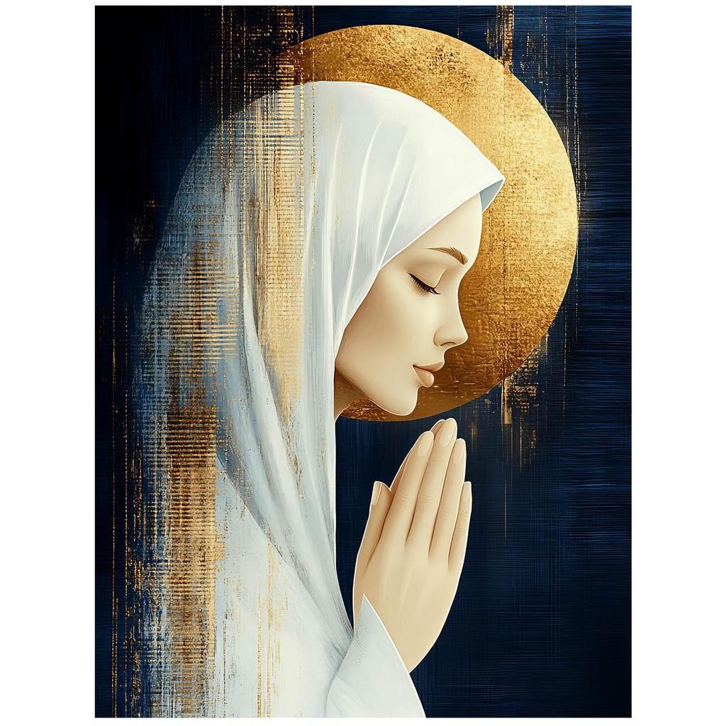 Spokojna Modlitwa Spokojna Modlitwa, 30X40 Cm, Bez Ramy, Papier Matowy 230 Gsm