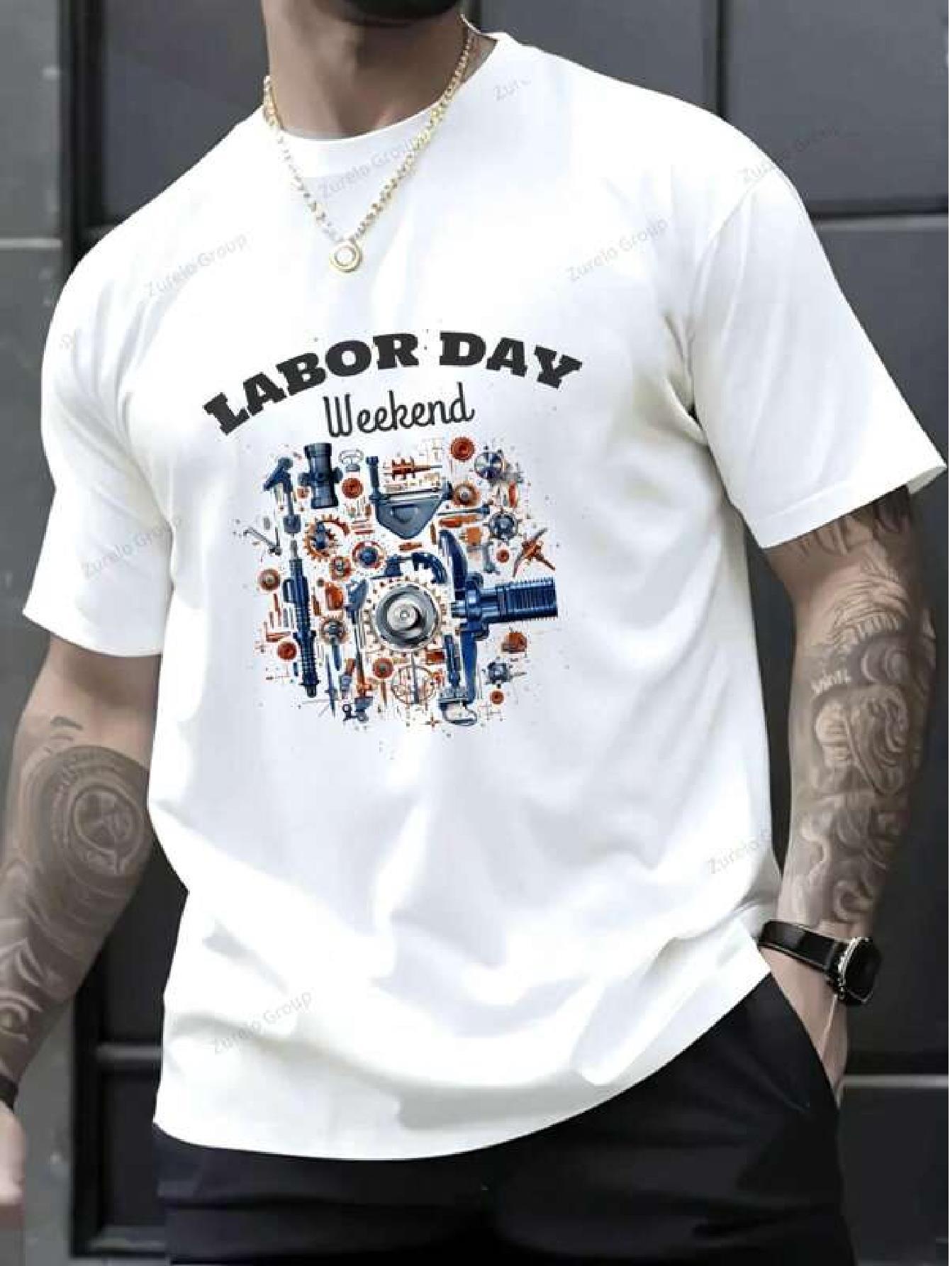 Cotton Summer Tops Graphic T-shirt S