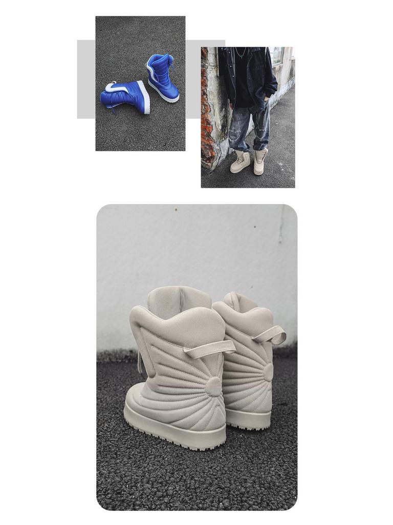 Men's Winter Warm Velvet-lined Casual High Street Shoes