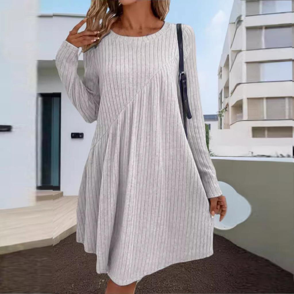 Robes sexy à manches longues pour femmes, mode automne et hiver, taille fine, paquet hanche, rencontres