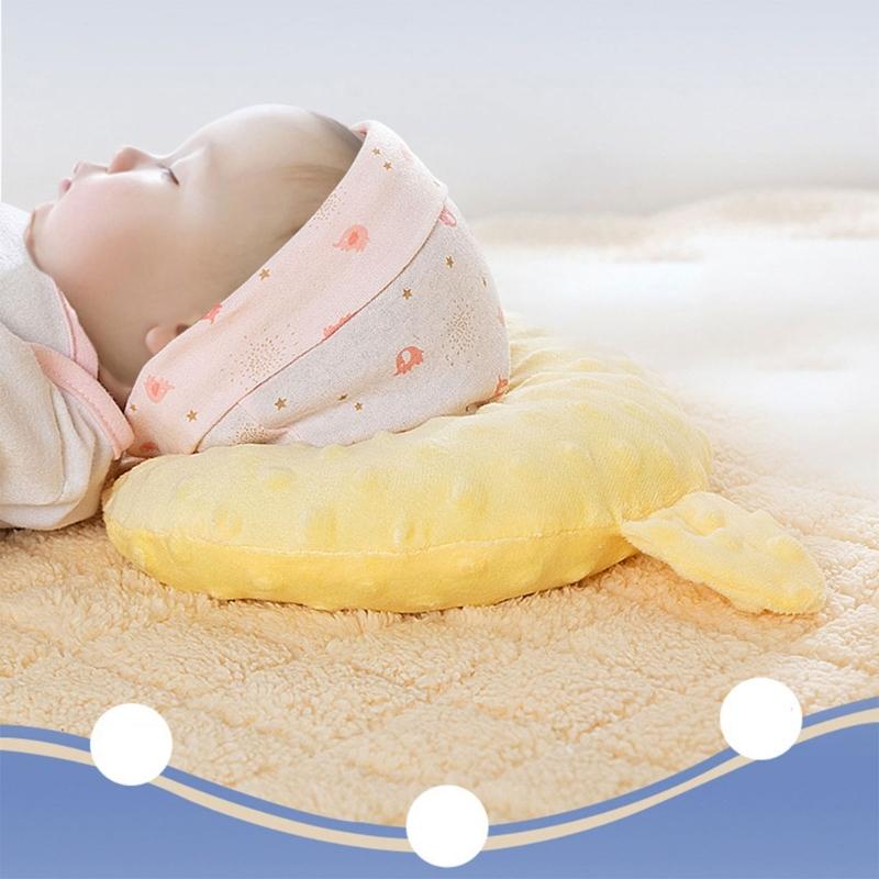 Soft and Cosy Newborn Sleep Support Pillow Bean Bean Dot Design Infant Naptime Pillows Bedding Room Decorations