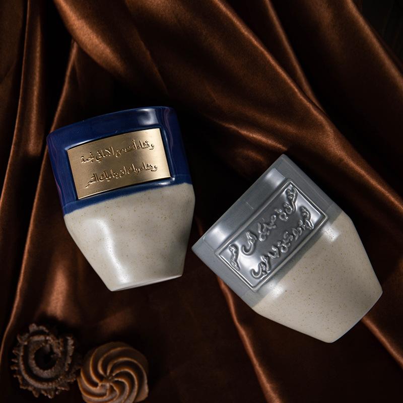 Aesthetic Ceramics Mugs for Drinks Saudi Arabia Elegant Coffee Cups Creative Drinkware Vintage Unusual Ceramic Thermal Coffee Mug Holiday Gifts