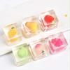 Crystal Ice Jelly Squeeze Toy TPR  Soft Fruit Stress Reliever Mud Texture Fidget Sensory Toy for Party Game Relaxation Tool