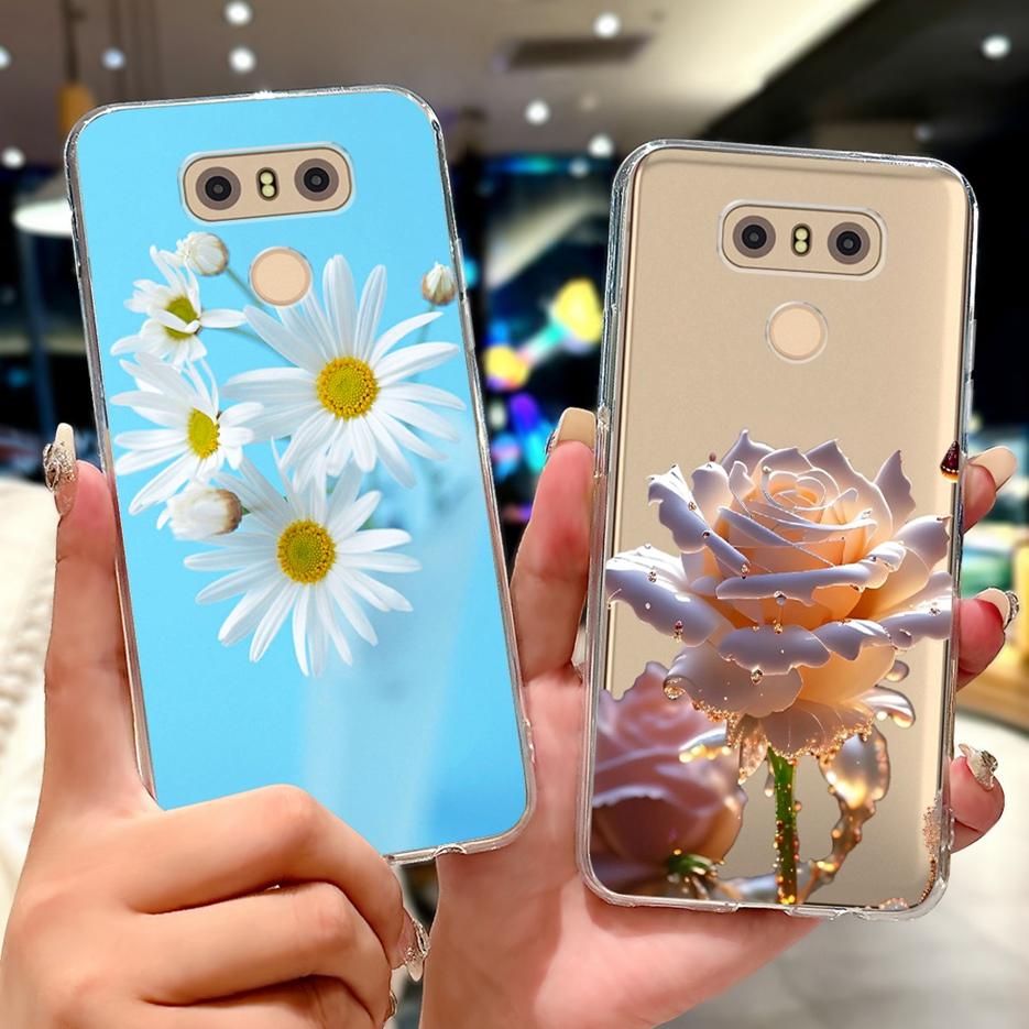 For LG G6 Case LG G6+ H870 H871 H872 H873 H870K Luxury Fashion Painted Cover 5.7'' Soft Silicone Case For LG G6 Plus LGG6 Fundas