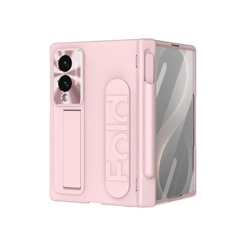 Applicable to Samsung fold8 mobile phone case Galaxy Zfold8wide folding screen wristband bracket case film integrated