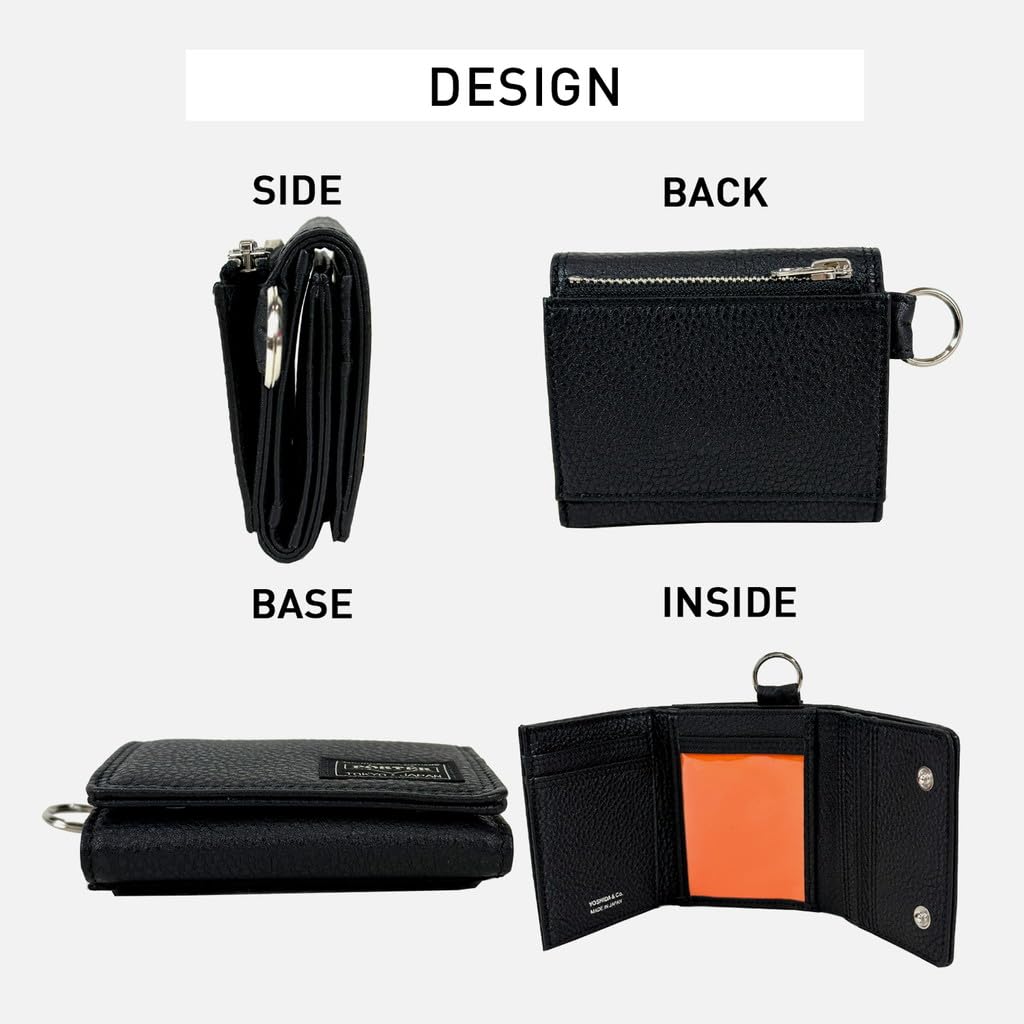 Porter Calm Wallet Tri-fold Wallet 041-03124 Black10
