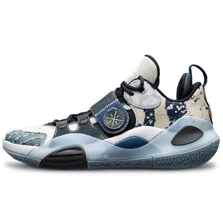 

Баскетбольные кроссовки Li Ning All City 8 с амортизацией, нескользящие, износостойкие, низкие, мужские, цвет белый, синий ABPQ005-10