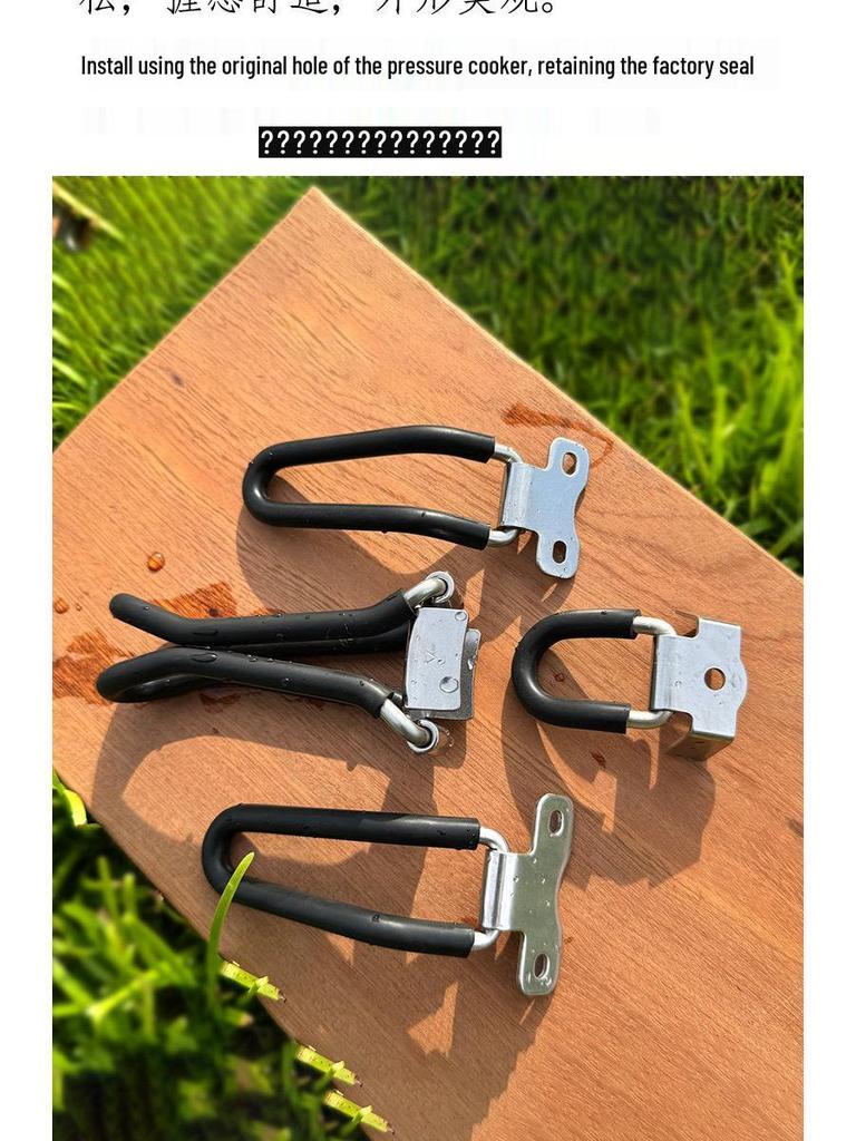 Pentola a Pressione Portatile in Acciaio Inossidabile con Manico Pieghevole