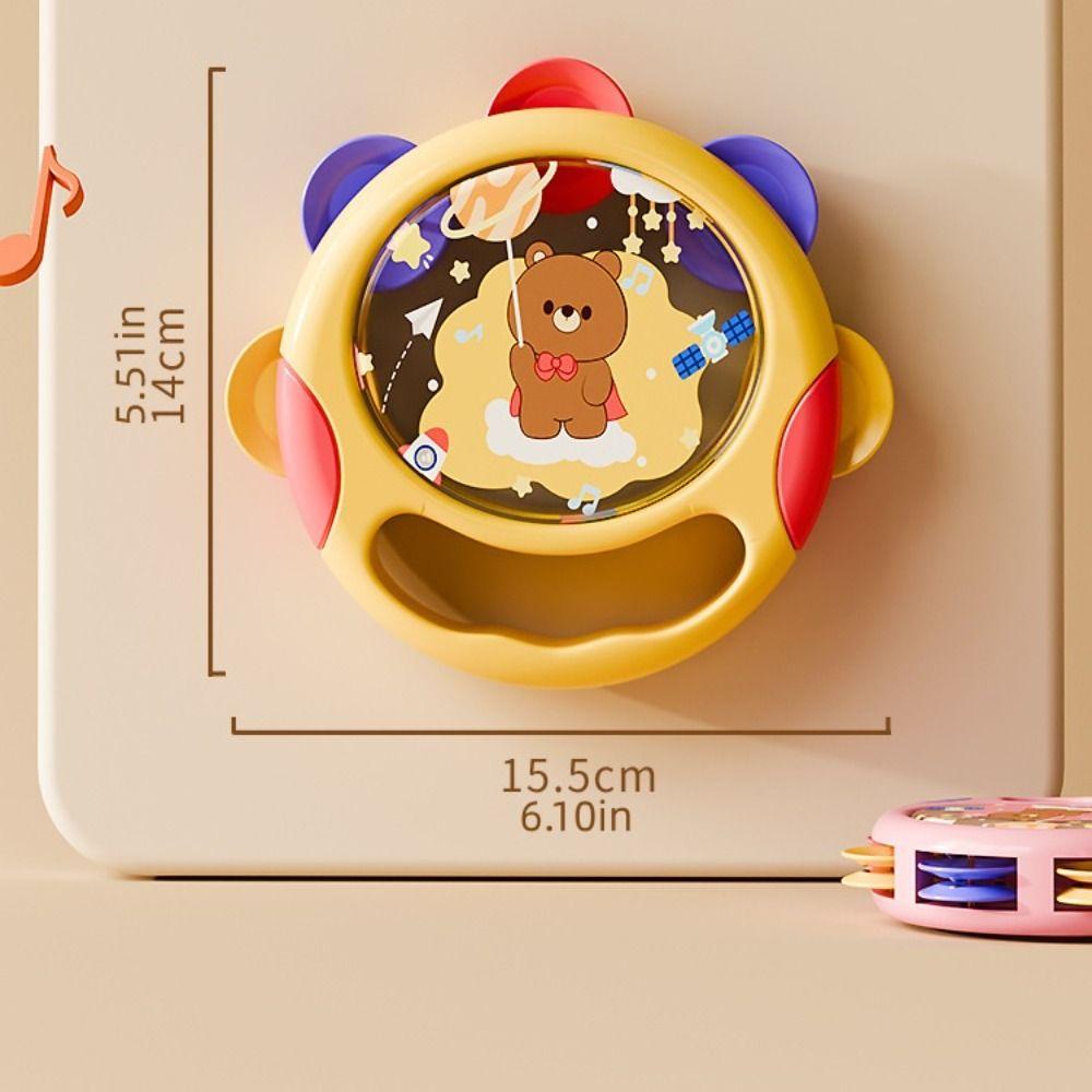Clapping Drum Hand-held Drums Learning Toys Percussion Sound Toy Baby Tambourines  Kids Toy