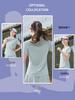 Ice Silk Women's Quick-Dry Sports Yoga Wear – Breathable, Slimming & Fashionable for Morning Runs