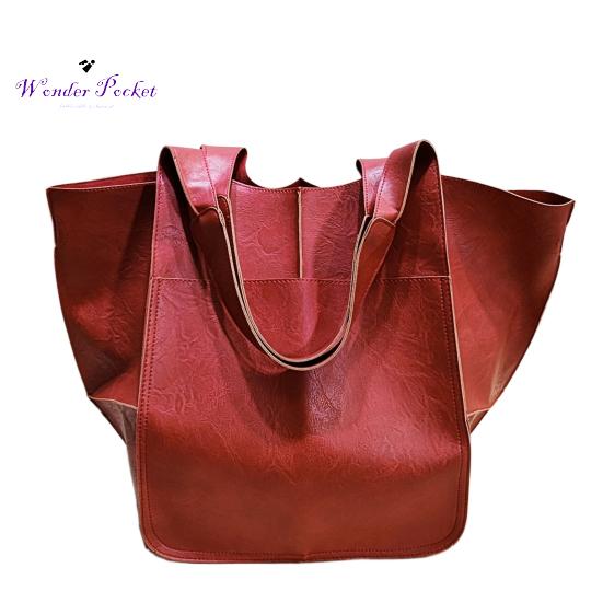 Stijlvolle dameshandtas Stevig vrouwelijk stofdicht