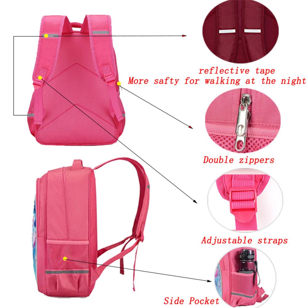 FORTNITE Cartoon Student Mochila Backpack, Dual Zipper Pockets, Lightweight Durable 16 Inch Kids Bag, for Boys & Girls Ages 6-12