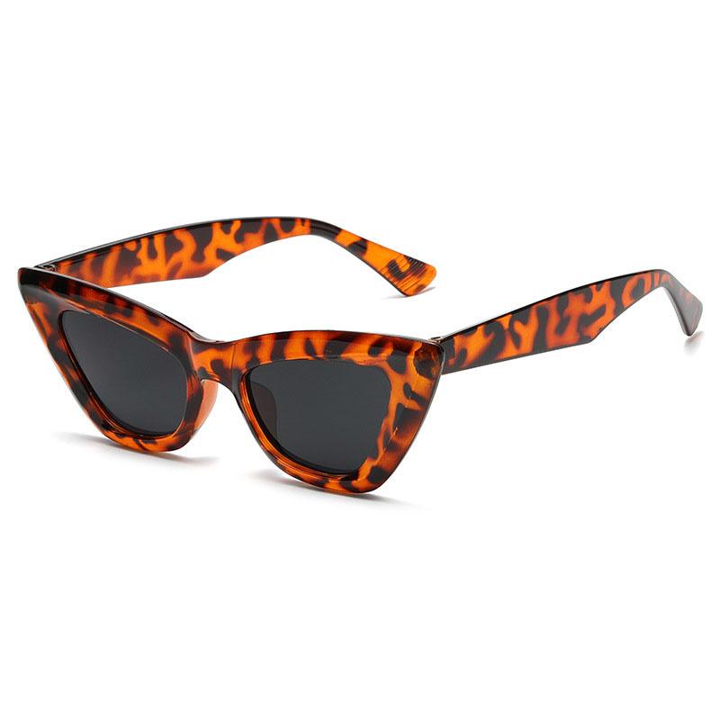 Retro Cat Eye Rahmen Sonnenbrille Frauen Marke Designer Mode Einfachheit Sonnenbrille Männer Dreieck Cateye Schwarz Brillen UV400