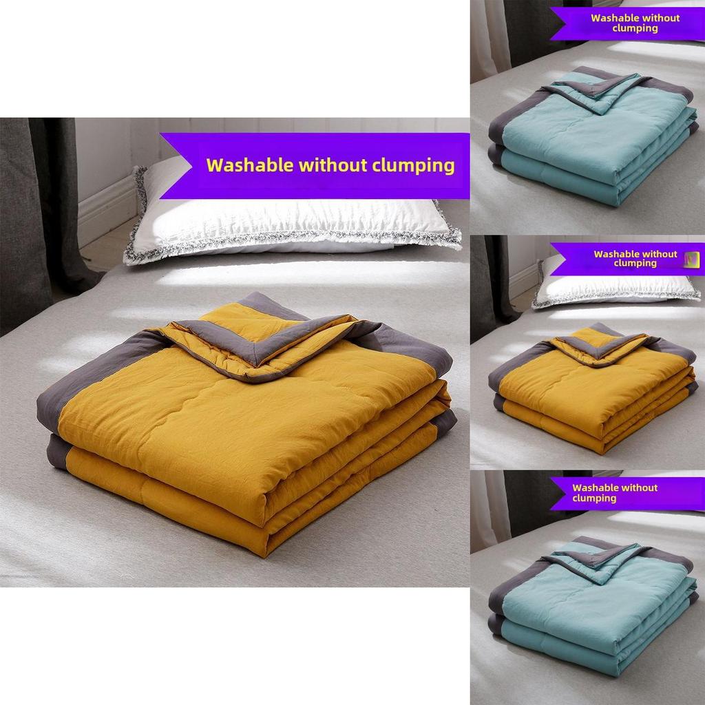 Modern Minimalist Childrens Water Wash Cotton Summer Quilt For Naps And Bedtime