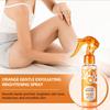 Orange Exfoliating Spray-Transparent Gel Moisturizing-Smooth Hands And Feet, Refines Dull Skin For A Clearer Look-100ml
