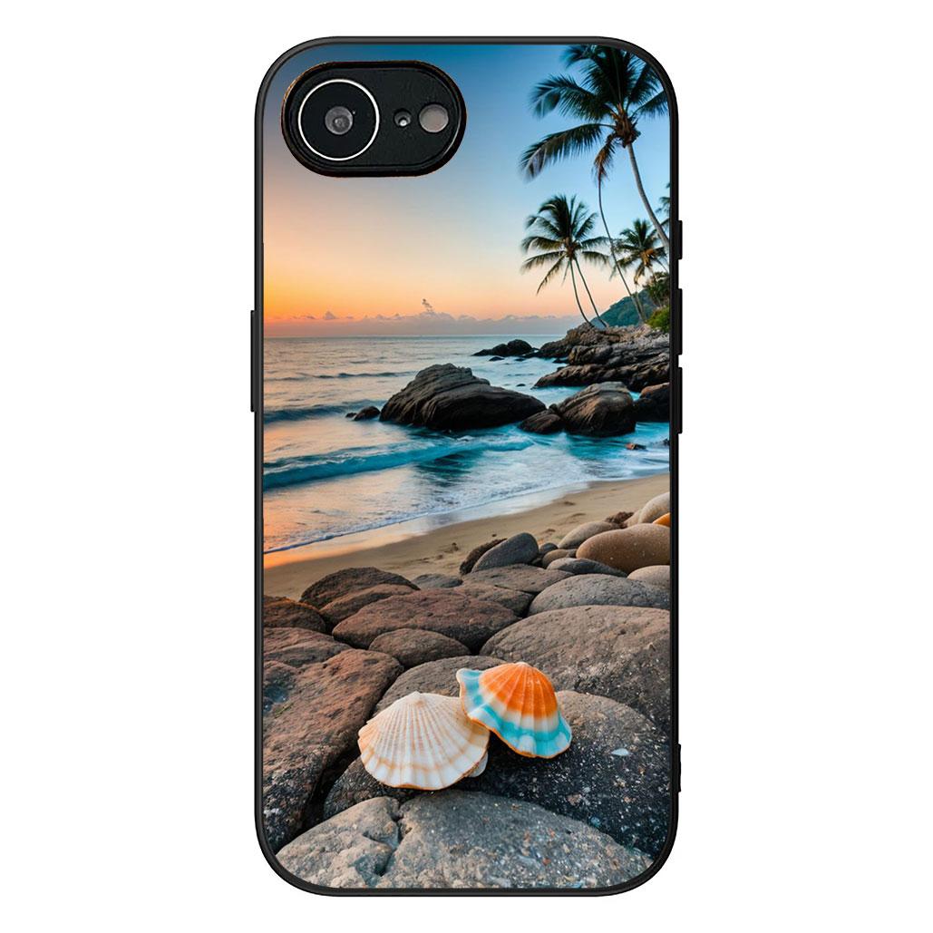 

Mountain Sea Beach Travel Protective Cover for Apple iPhone 16 17 Air 14 15 Pro Max Plus 16+ 16E 14+ ProMax Phone Case iPhone17 Pro Max