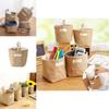 Stylish Cotton Linen Wall Hanging Mini Storage Basket For Kids Toy Sundries Organizer