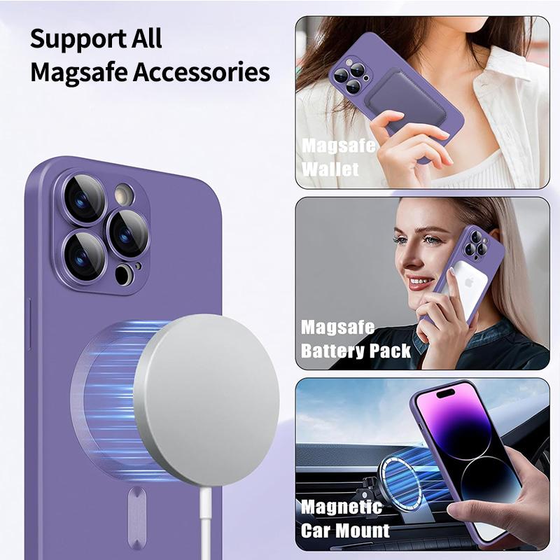 ENKAY HAT PRINCE For iPhone 16 Pro Max Case Compatible with MagSafe Scratch Proof TPU Phone Shell