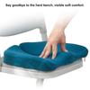 Ergonomic Memory Foam Seat Cushion for Office Chair Soft Breathable Car Seat Back Support Cushion for Hip & Back Pain Relief Non-Slip Comfort