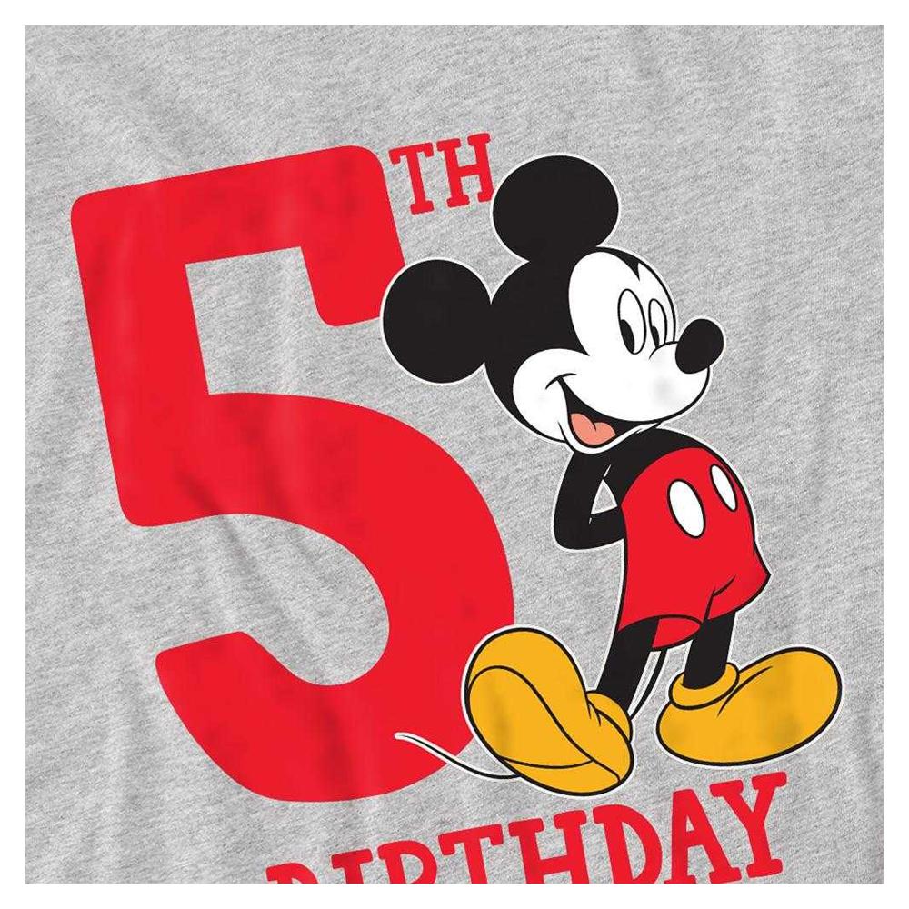 Disney Childrens/Kids Mickey Mouse 5th Birthday Sweatshirt