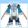 Lan Genshin Impact Yan Cosplay Costume Halloween Party Role Play Gift Fashion