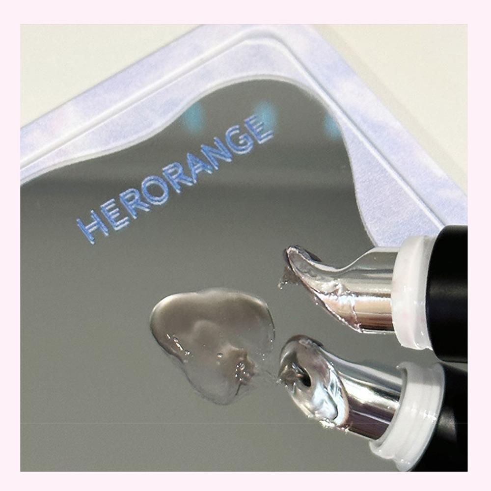 HERORANGE Balsamo per labbra che cambia colore, magico balsamo per labbra che cambia colore, idratante a lunga durata con testina massaggiante in metallo