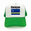 Curaao Flag Trucker Hat Summer Unisex Cool Hat Country Fans Baseball Caps New Outdoor Mesh Net Dad Gift Snapback Caps
