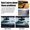 Rayhong Portable Mini Solar Vibration Car Fan Wireless Interior Air Circulation Device Winter Auto Decor & Accessory 1pcs