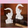 Romantic Feather Angel Resin Figurine For Home Decor Wedding Gift For Couples