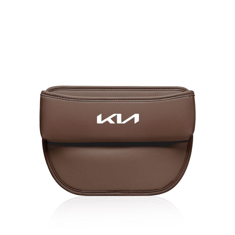 NCUD9 Car Seat Crevice Storage Box Pocket for Kia Sportage Morning Ceed Picanto Rio Ceed Stonic Optima Phone Holder Auto Accessories