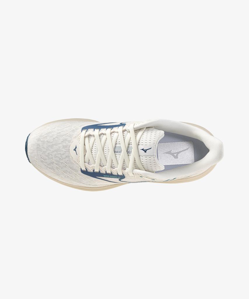 Mizuno (Unisex) Wave Rider 29 - Snow White:North Sea:Summer Sand / J1Gc250582