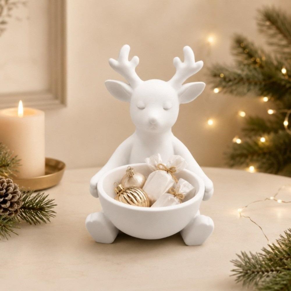 Gifts Deer Jewelry Storage Box 3D Printed Home Decor Desktop Organizer Phoenix Christmas Ornaments Desk Accessory