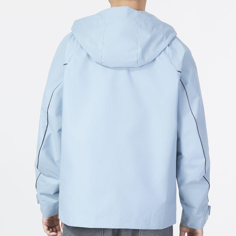 adidas Jackets Men's Blue Hooded Moderate Other HY5833