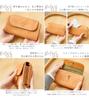 ZUCCHERO Women's Wallet, Large Capacity, Genuine Leather, Easy to Use, 49964