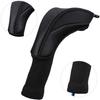 3Pcs Covers Set 1 3 5 Fairway Wood Driver Headcovers Professional Covers (Black)