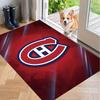 Miękki Dywan Podłogowy Wzór Montreal Canadiens Dywanik Dekoracyjny Do Wystroju Domu