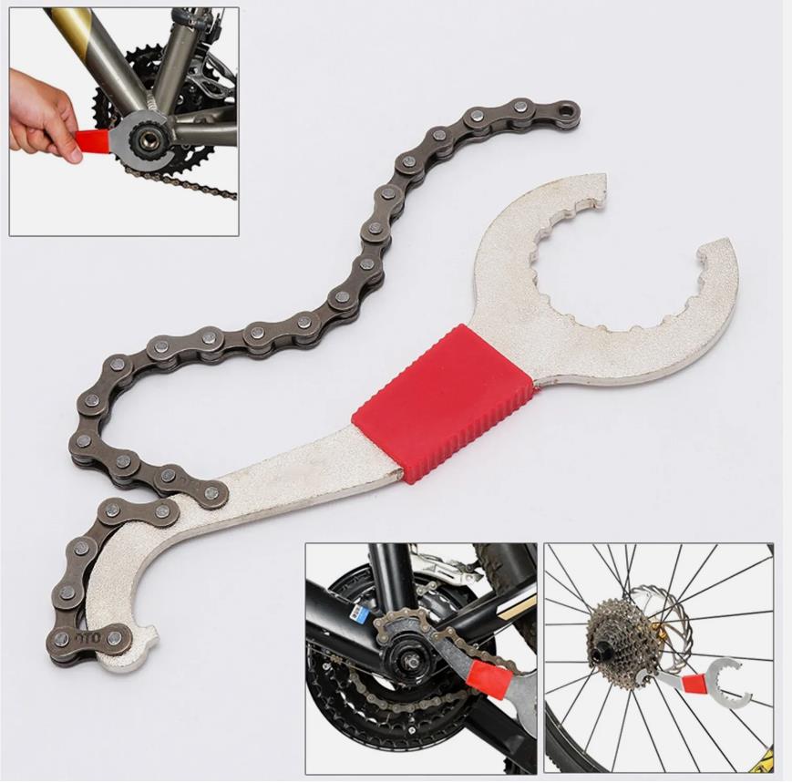 

Bicycle Repair Tool Kits MTB Road Bikes Maintenance Tools Bracket Chain Breaker Flywheel Remover Cutter Crank Puller Bike Wrench