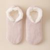 Non-slip Bottom Lamb's Wool Socks Thickened Sleeping Slipper Socks Lamb Fleece Socks  Autumn Winter