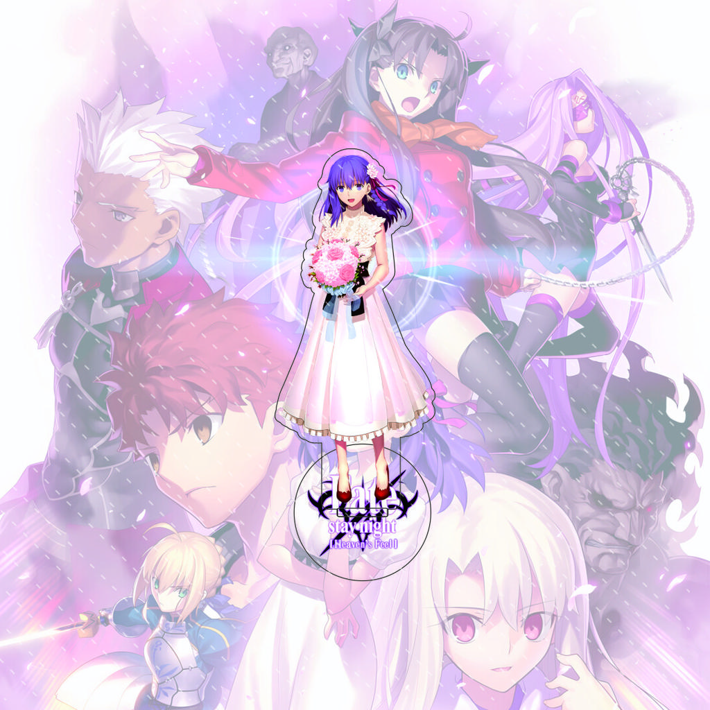 Anime Fate/stay Night 15cm Acrylic Fate/Grand Order Stand Model Characters Desktop Model Stand Ornament Collection Gifts