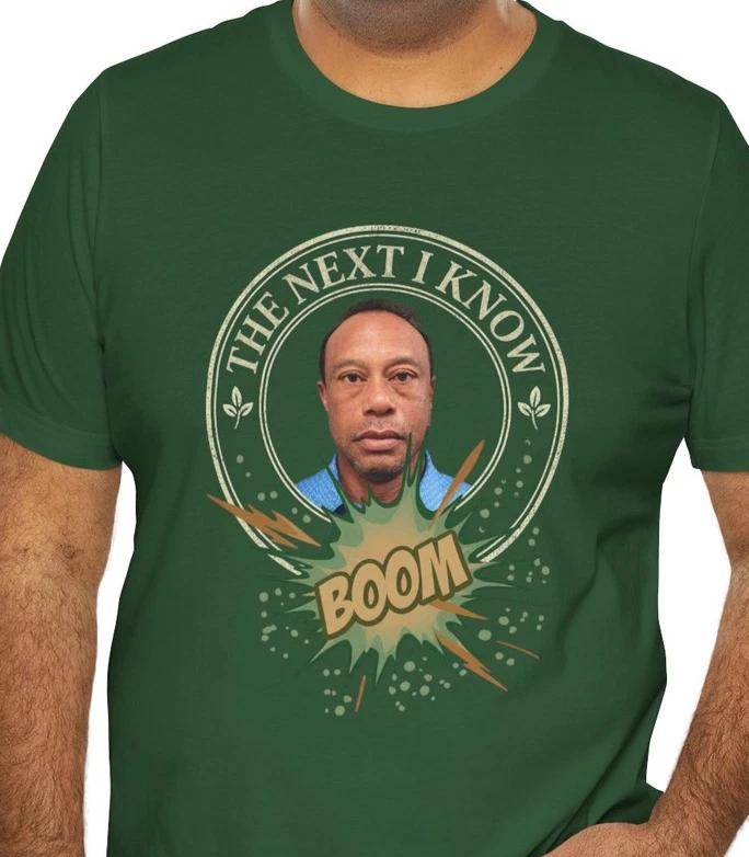 Tiger Woods DUI Tee Sports Satire Shirt S