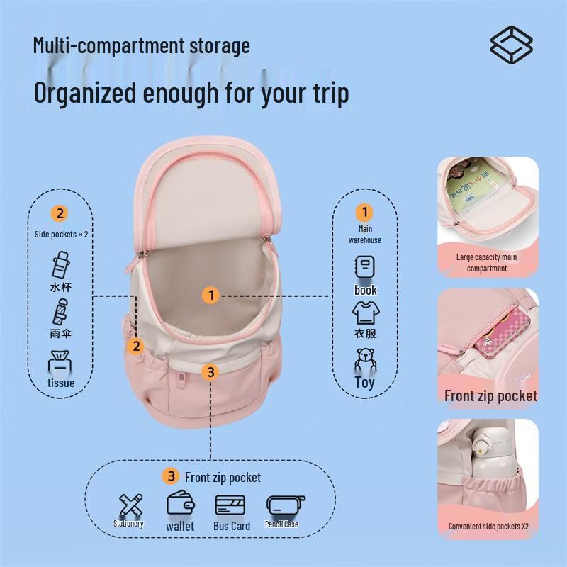 GOLF Kids' Lightweight Breathable Backpack
