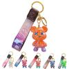 [Moerstar] Bear Keychain, Cute Gradient Keychain, Girls, Boys, Resin Keychain,