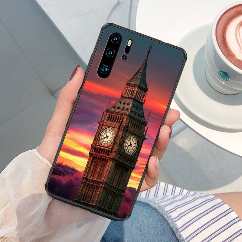 Malerische Orte Städte Länder UK London Big Ben Coque Handyhülle Für Huawei Honor 7A Pro 7C 10i 8A 8X 8S 8 9 10 20 Lite Hülle