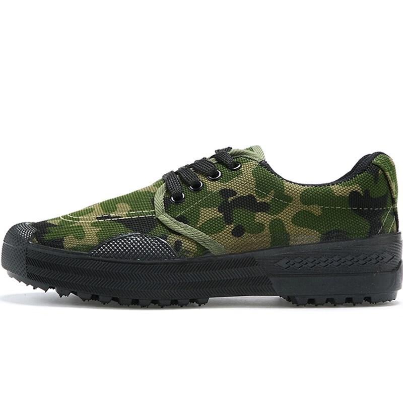 Unisex Camouflage Canvas Work & Training Shoes