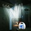 Waterproof Shower Radio, Portable Bathroom Radio with Adjustable AM/FM Volume for Home Hot Tub Bathrooms and Outdoors, Easy Adjustment