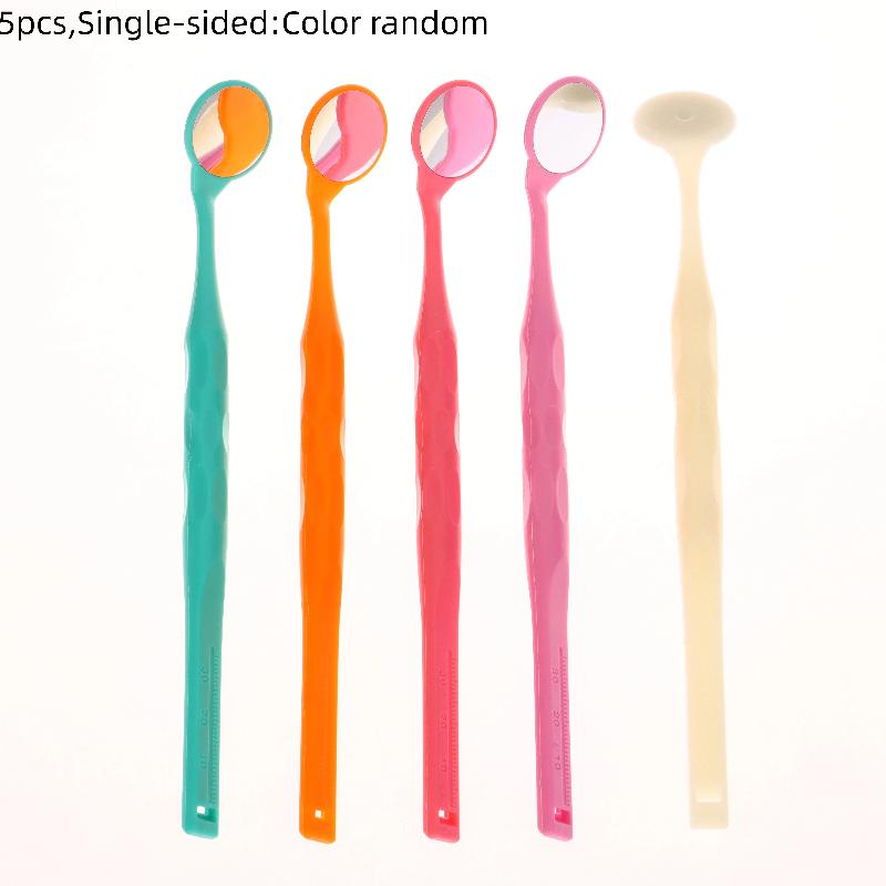 

5 шт. Стоматологическое одностороннее/двустороннее зеркало для рта с защитой от запотевания, автоклавируемый инструмент для стоматологии Single-sided