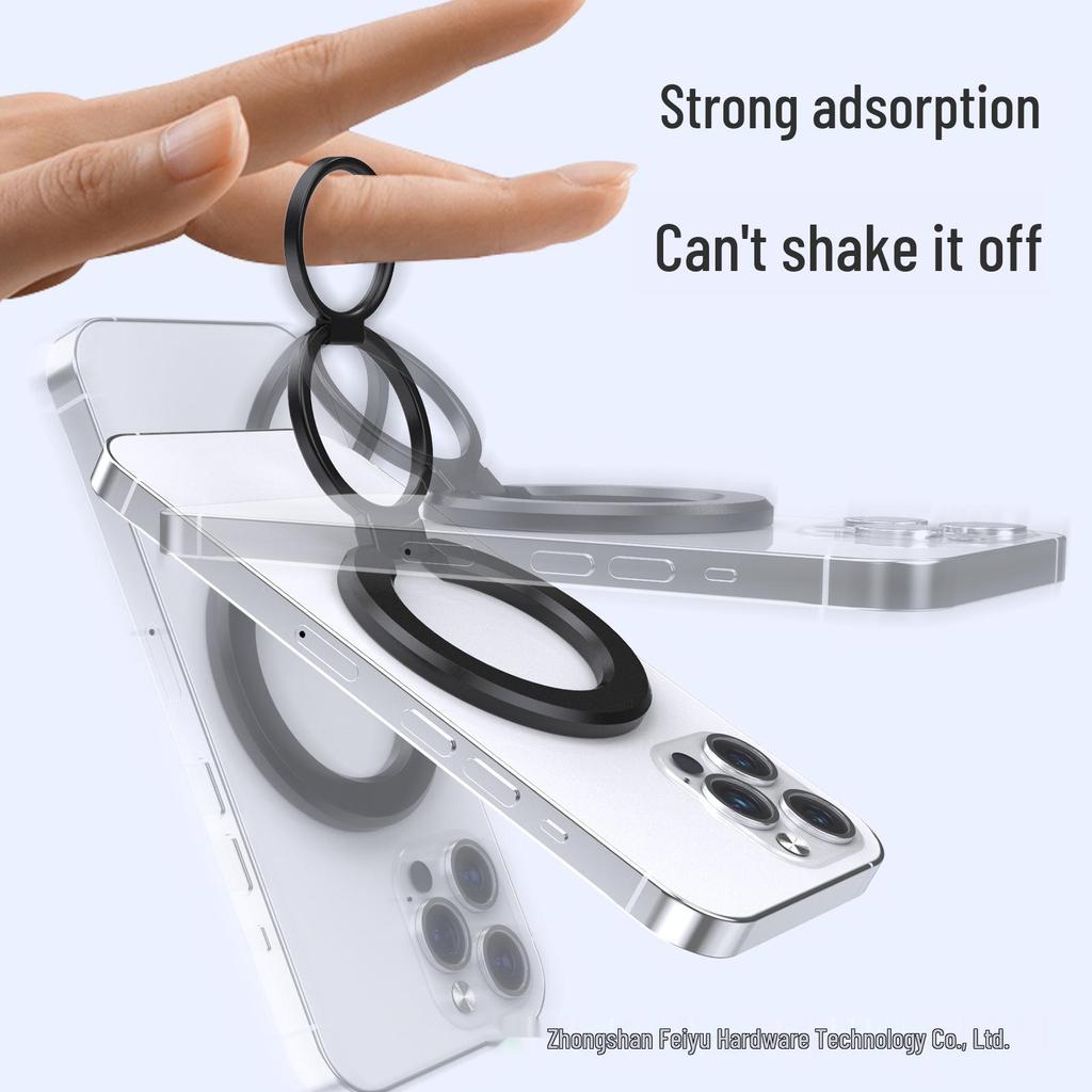 Dual-Sided MagSafe Magnetic Phone Stand with Ultra-Thin, Strong Magnet and 360° Rotation