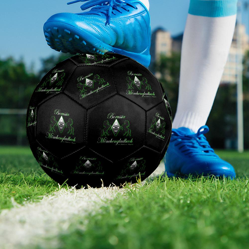 BMG posterSoccer Ball Colorful All Ages Machine Stitched PVC Competition Ready Durable High-Bounce